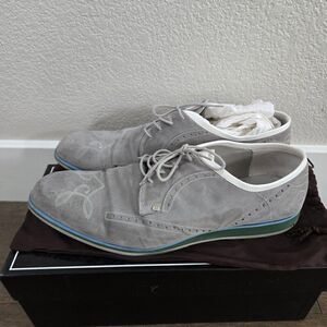 CESARE PACIOTTI LIGHT SPORTY OXFORDS ITALIAN LEATHER MENS SHOES Size 12